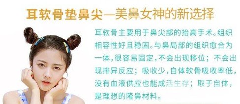 耳軟骨墊鼻尖吸收率很高嗎