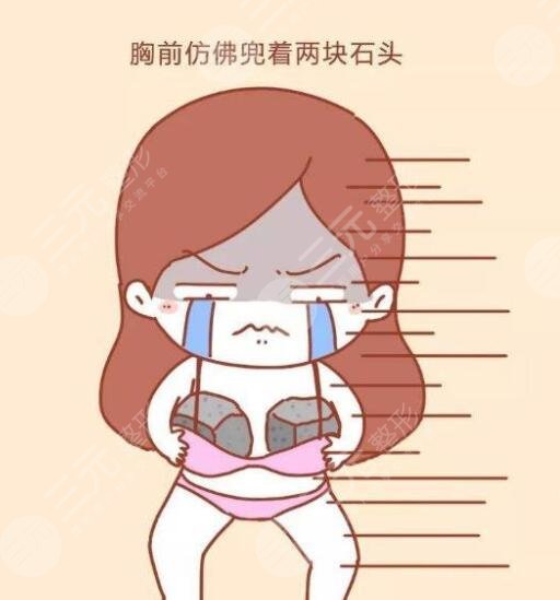 自體脂肪隆胸前后對(duì)比圖，小B變大C罩杯