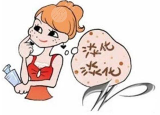 激光痘坑真實果圖片：小姐姐成功改變了“月球表面”皮膚！