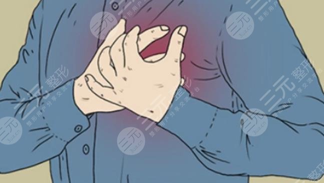 胸口悶疼
