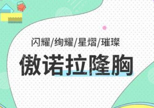傲諾拉隆胸假體多少錢？