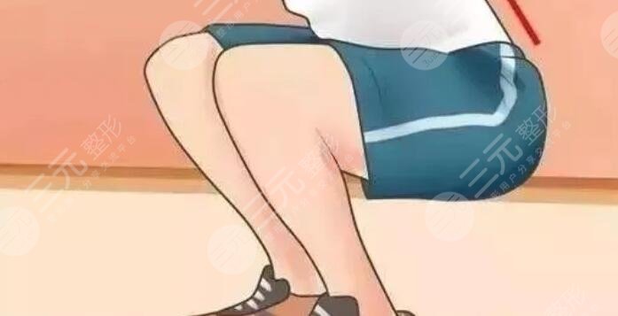 肌肉腿