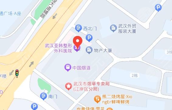 武漢亞韓整形外科醫(yī)院地址