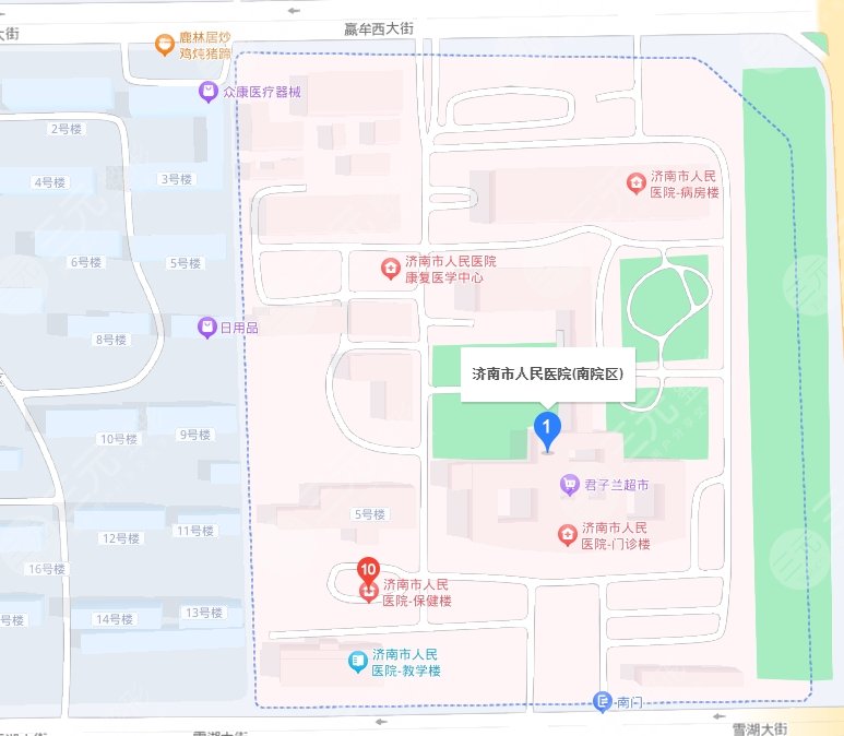 濟南市人民醫(yī)院地址
