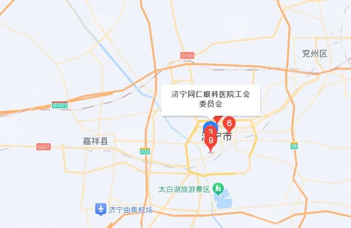濟(jì)寧同仁眼科醫(yī)院地址