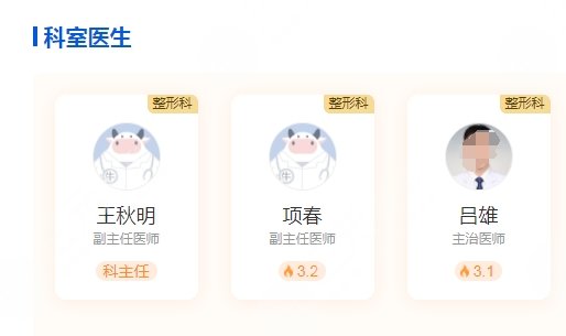 衢州人民醫(yī)院醫(yī)療美容科醫(yī)生團隊資源
