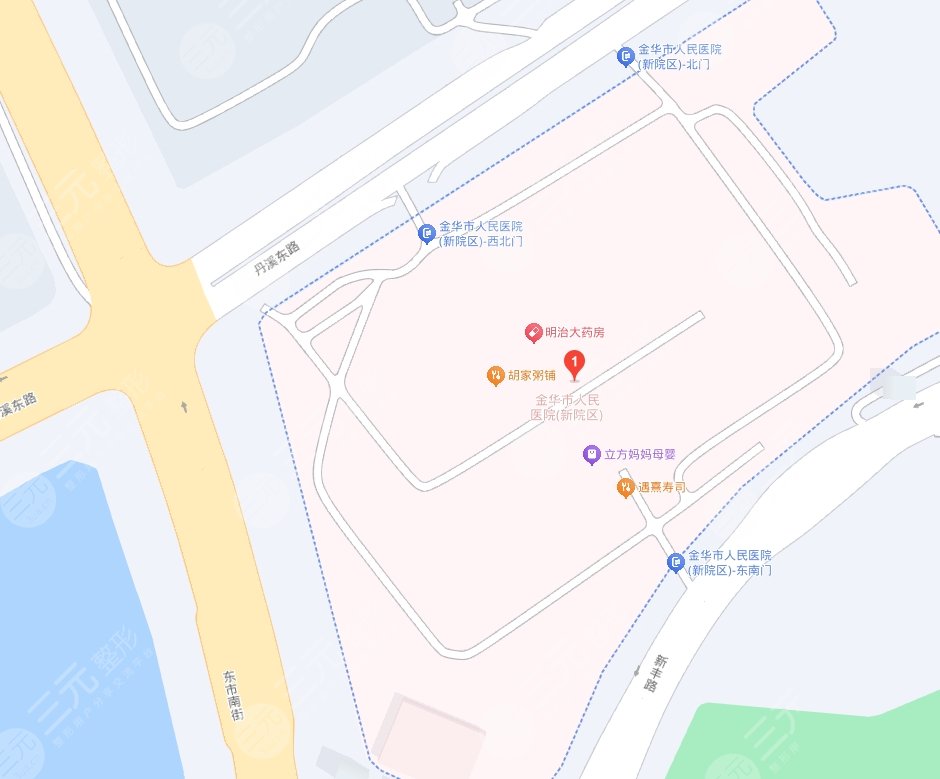 金華市人民醫(yī)院地址