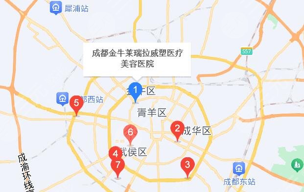 成都萊瑞拉威塑醫(yī)療美容醫(yī)院地址