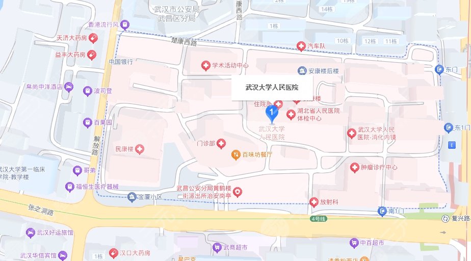武漢大學人民醫(yī)院地址