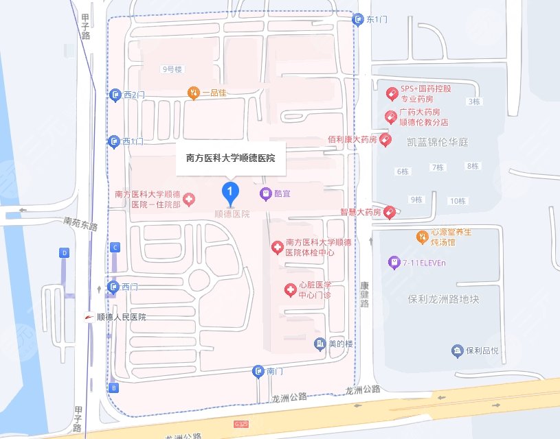 南方醫(yī)科大學(xué)順德醫(yī)院地址