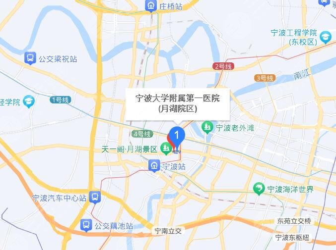 寧波大學附屬第一醫(yī)院地址