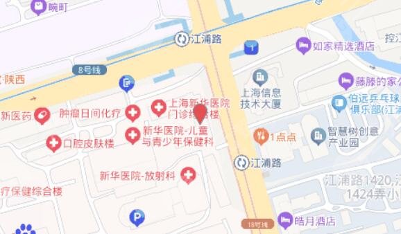 上海新華醫(yī)院地址