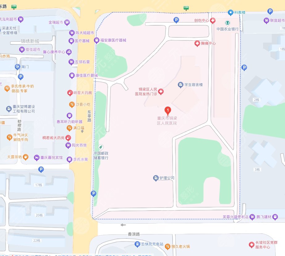 重慶市銅梁區(qū)人民醫(yī)院地址
