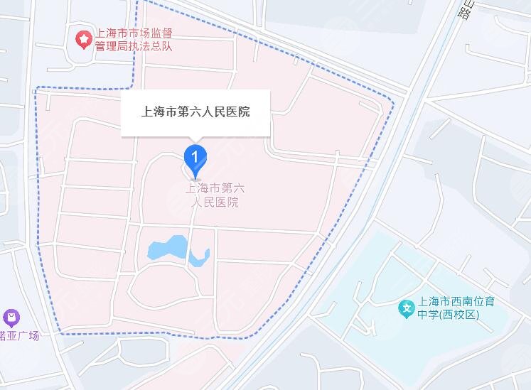 上海六院地址