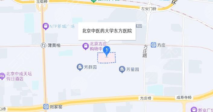 北京中醫(yī)藥大學(xué)東方醫(yī)院地址