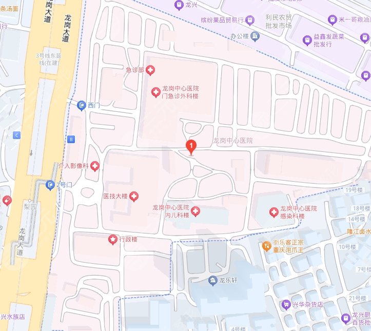 深圳龍崗中心醫(yī)院地址
