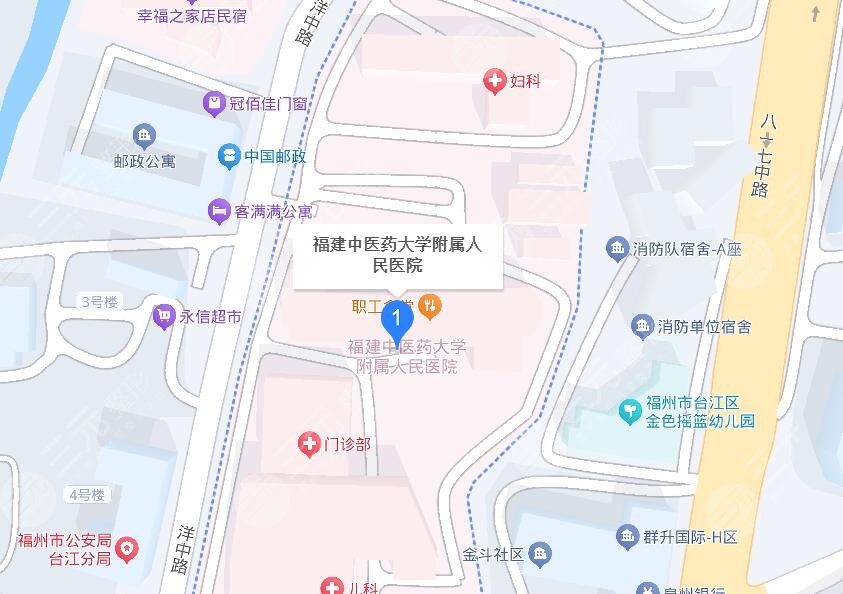 福建中醫(yī)藥大學(xué)附屬人民醫(yī)院地址