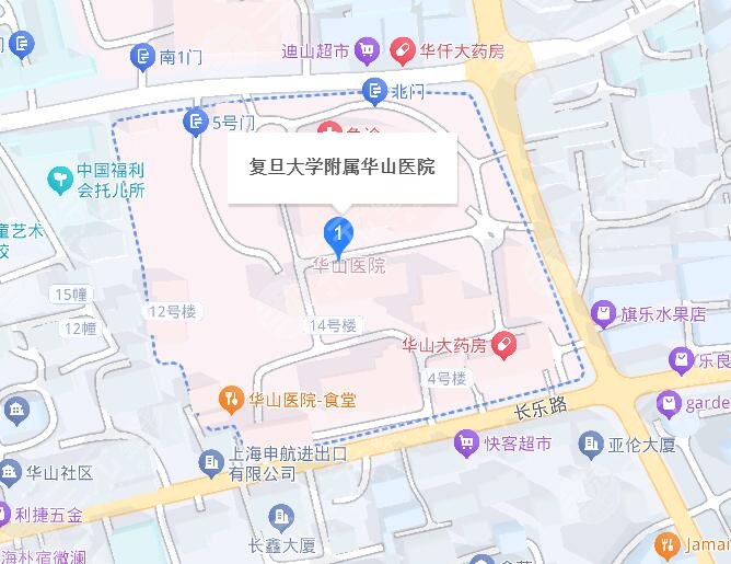 上海華山醫(yī)院地址