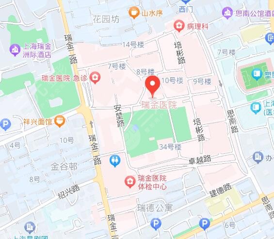 上海瑞金醫(yī)院地址