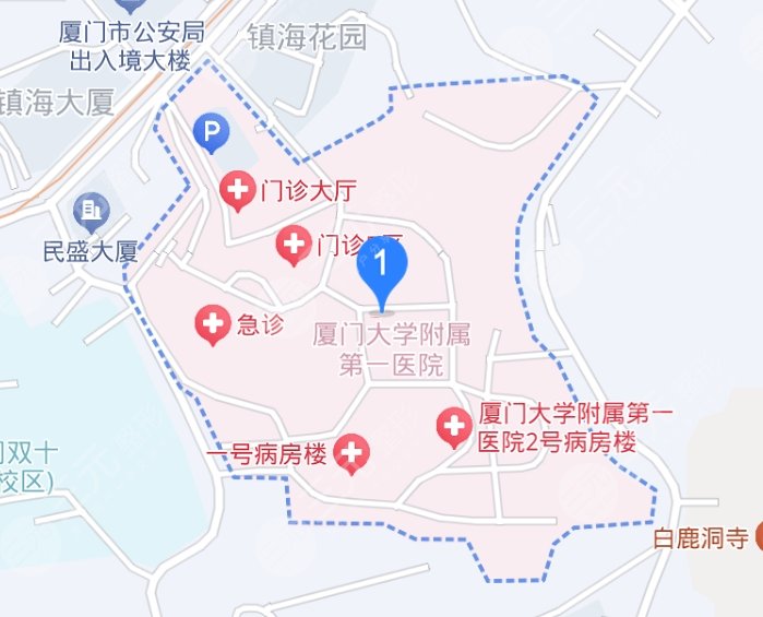廈門大學(xué)附屬第一醫(yī)院地址