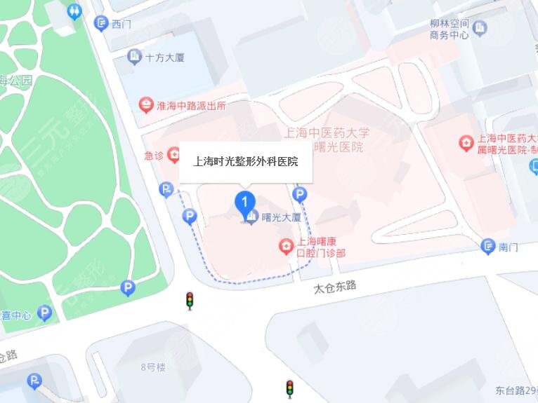 上海時(shí)光整形地址