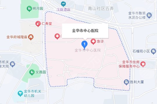 金華中心醫(yī)院地址