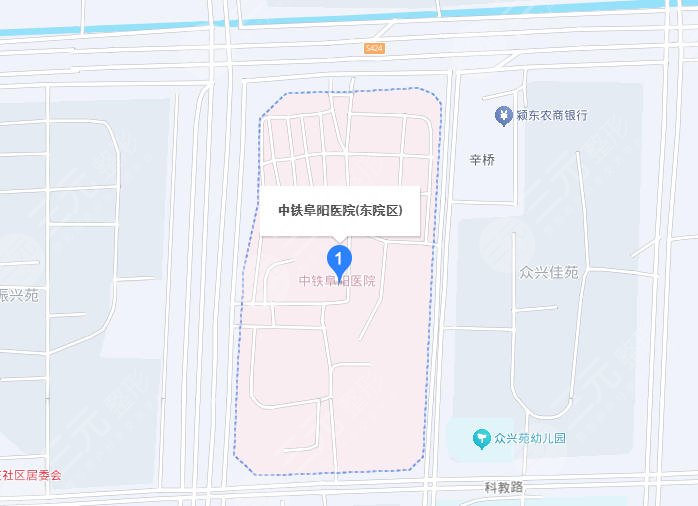 中鐵阜陽(yáng)中心醫(yī)院地址