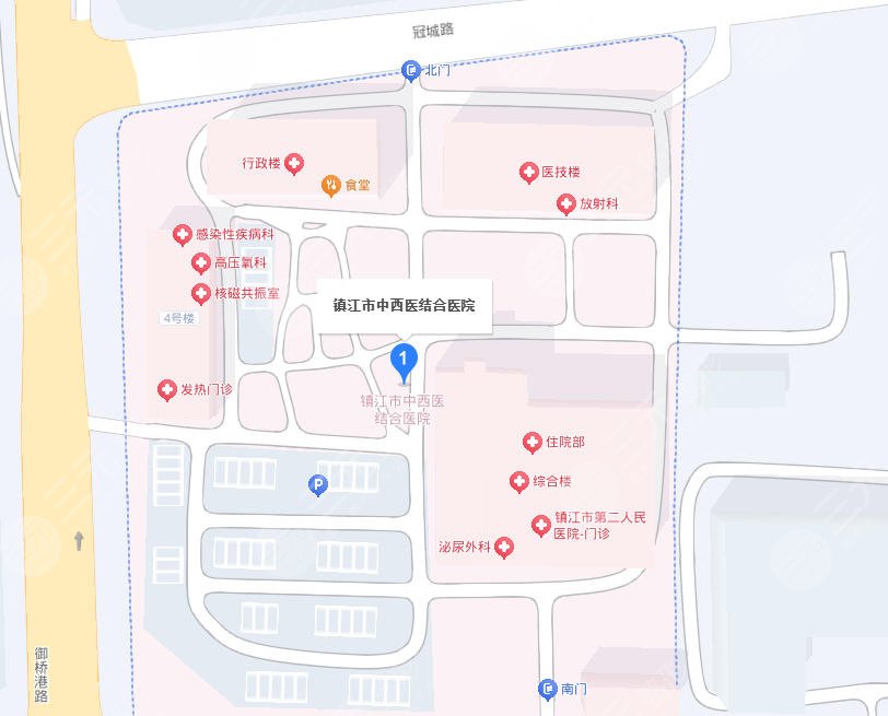 鎮(zhèn)江中西醫(yī)結合醫(yī)院地址