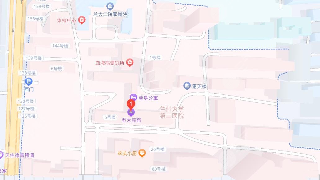 蘭州大學(xué)第二醫(yī)院地址