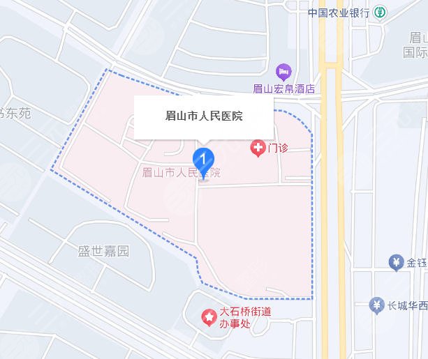 眉山人民醫(yī)院地址